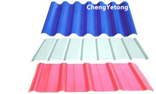 Galvalume Steel Color Coated Roofing Sheets Pe Coating For Supermarket Building