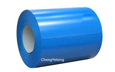 Corrosion Resistant Blue Pre Painted Galvalume Sheet / Coil Width 700-1600MM