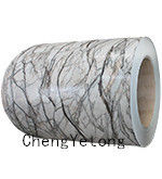 Stone Grain Color Galvanised Steel Coil , Furniture Surface Decoration Pre Painted GI Sheet