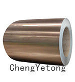 0.45MM Thickness PPGI Steel Coil Moldability Corrosion Resistance Metallic Grain Color