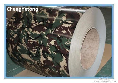 HDP Coating Prepainted Galvalume Steel Coil Camouflage Color High Chemical Resistance