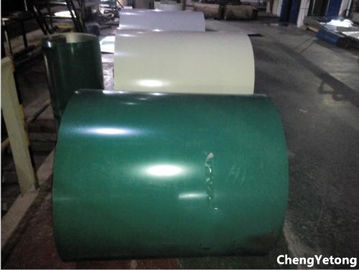 PVC Film Laminated Galvanized Color Coated Sheets With Moldability / Corrosion Resistance