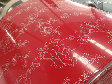 Customized Pattern Printing Pre Painted Galvanized Sheet PE Coating For Water Heater Shell