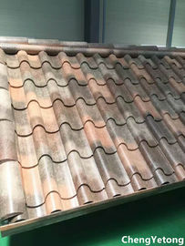 0.6mm Thickness Stone Coated Roofing Tiles Impact Resistance	≥9J For Building Material