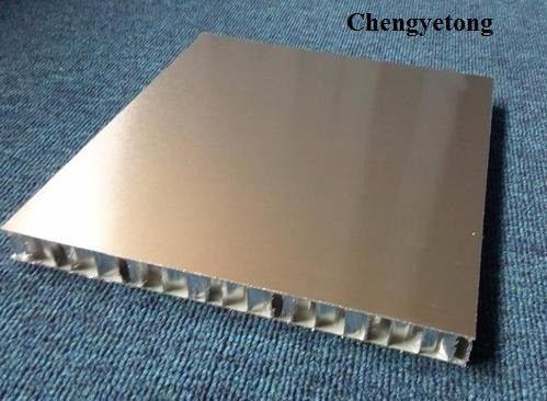 PET Film Outdoors 0.15mm Aluminum Honeycomb Sandwich Panels