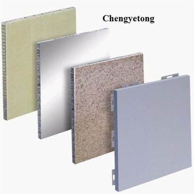SMP Color Coated Aluminium Honeycomb Sheet For External Decoration