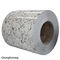 0.45MM Thickness PPGL Steel Coil Marble Grain Color For Building Material