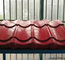 Red Coloured Corrugated Roofing Sheets , Ornament GI Colour Coated Roofing Sheets